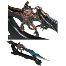 Fantasy Bat Dagger on Stand (108120-70)