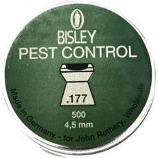 Bisley Pest Control Pellets 4.50mm .177 Calibre 8.80 grain Tin of 500