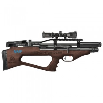 KRAL PUNCHER EMPIRE XS BULLPUP PCP AIR RIFLE .22 calibre Turkish walnut stock new version 12 shot